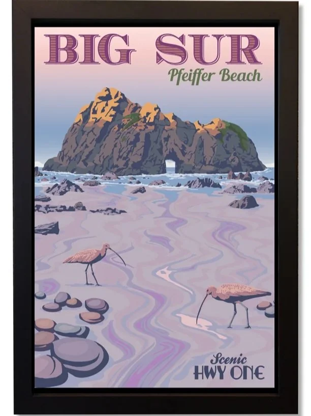 NUDE PUBLIC BIG SUR CALIF 60S ヴィンテージポスター NUDE PUBLIC BIG SUR CALIF 60S ヴィンテージポスター Big Sur